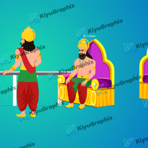 All Pose King Character
