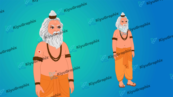 Rishi Cartoon Character