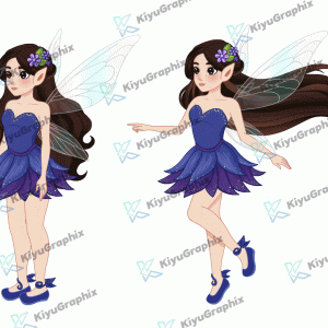 Fairy Character with Animation