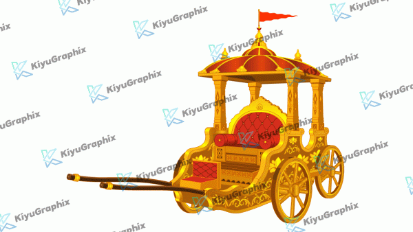 Indian Royal Rath with Animation